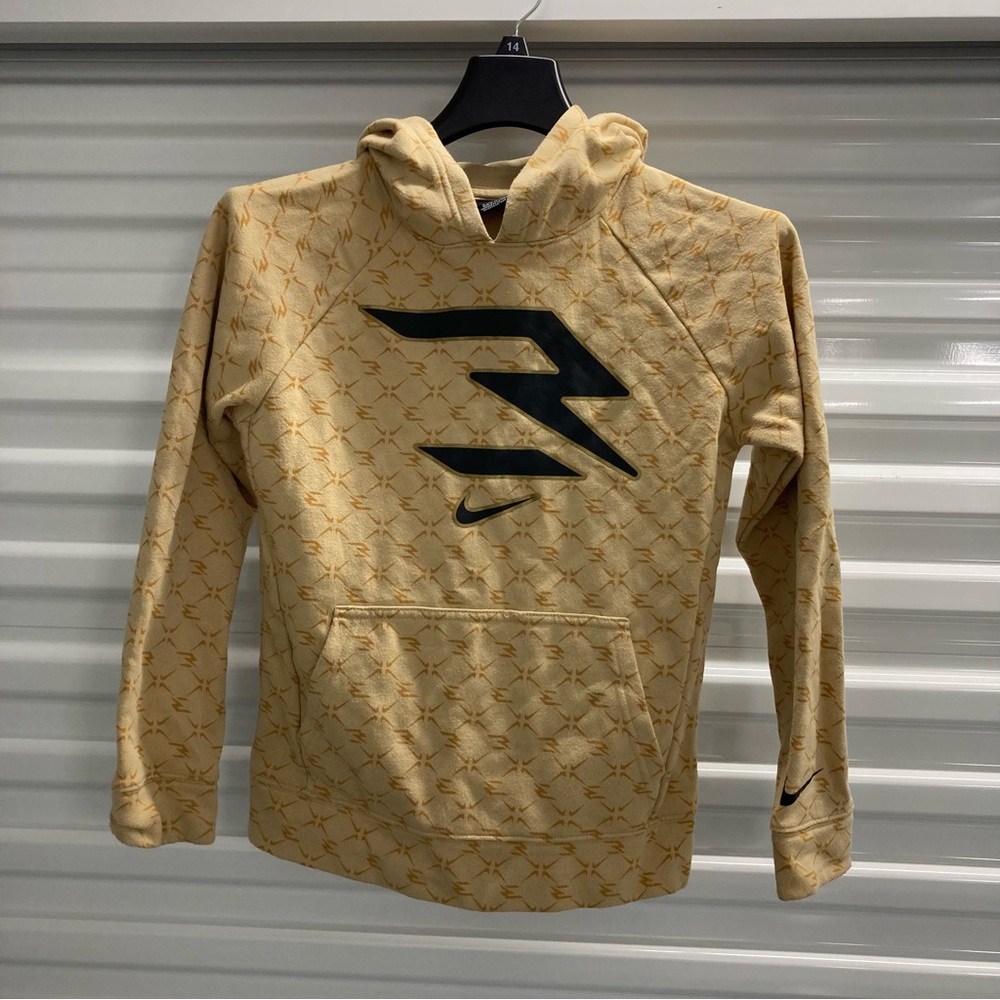 Nike Youth Yellow Hoodie Sweater